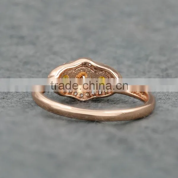 14K Gold Vermeil Sterling Silver Two Tone Plating Daisy Flower Ring photo-2