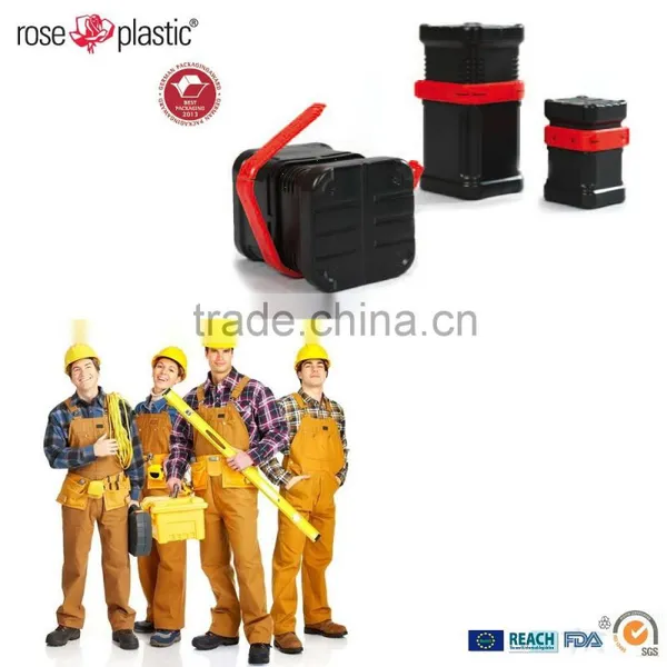Round Square Plastic Tubes for Packaging Material BK photo-2