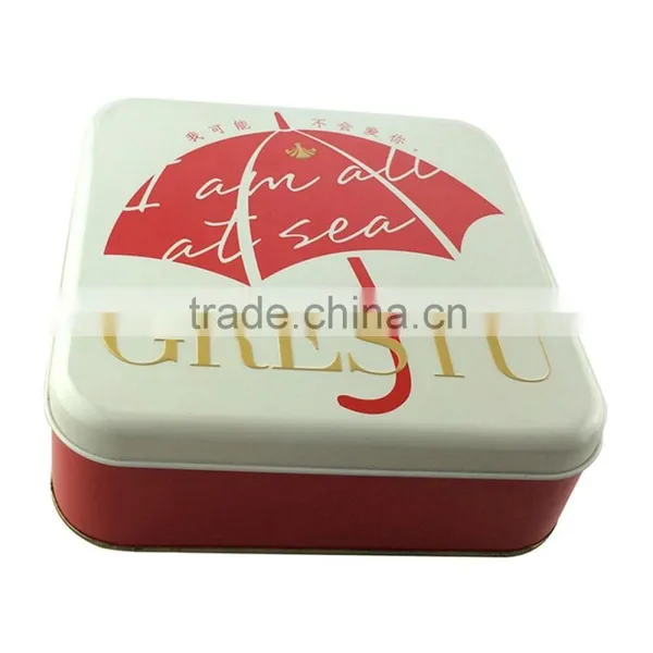 Beautiful Girls Decorative Medium Tin Container photo-2