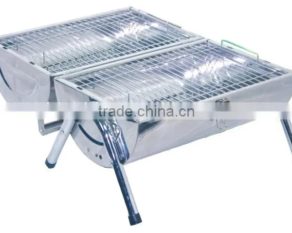 Portable Stainless Steel BBQ Grill photo-2