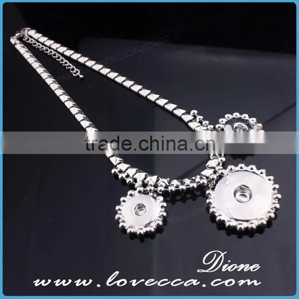 Women Simple Designs Wholesale Antique Snap Necklace for Sale photo-6