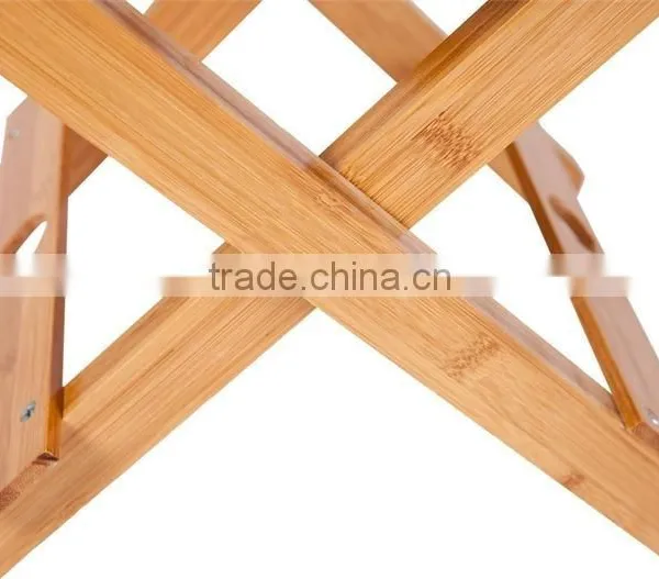 Bamboo Foldable Footstool Fishing Shower Step Square Stool Domestic Chair for Children Kids Leisure photo-3