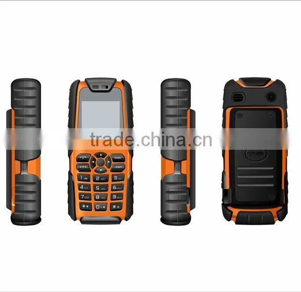 XP3300 Black Unlocked Phone Quad Band With 12000mAh Battery / FM / MP3 / Dual SIM / Flashlight Functions photo-4