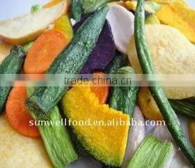 Low Temperture Vacuum Fried Vegetable and Fruits Snacks(veggie Chips )