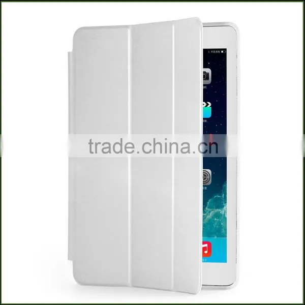 Smart Wake Sleep Function PC+PU Leather Case for IPad Air photo-2