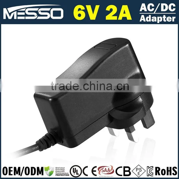 6V 2A Adapter 12W Led Lighting Light Lamp Bulb Strip Flashlight AC DC Power Adapter photo-3