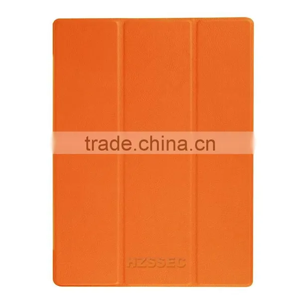New Arrival Orange Folding Smart Leather Flip Case Back Stand Tablet Case for Google Pixel C Shockproof Rugged Case photo-2