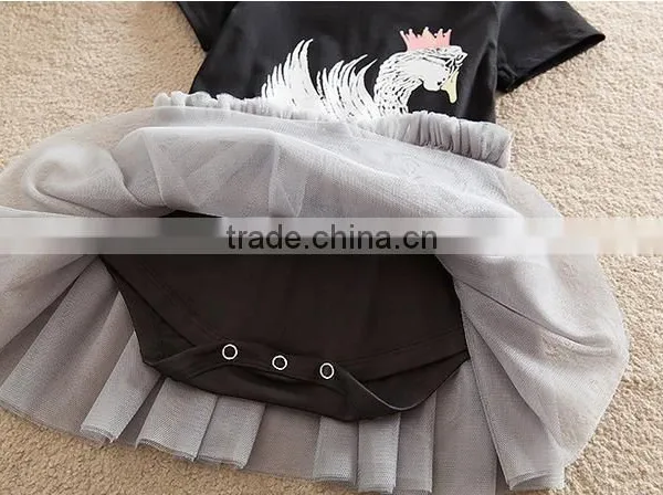 Baby Girl Lace Flower Princess Birthday Dress photo-6
