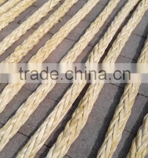 12 Strand Coated Strong Fiber UHMWPE Hawser/rope photo-4