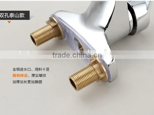 Water Saving Casting Brass Basin Faucet, Chrome Finish Basin Faucet Water Tap Valve photo-2