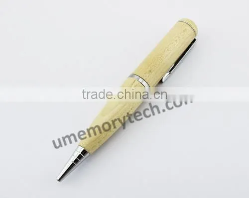 2017 New Design Wooden Pen Usb Memory Drive Stick 8gb 16gb photo-3