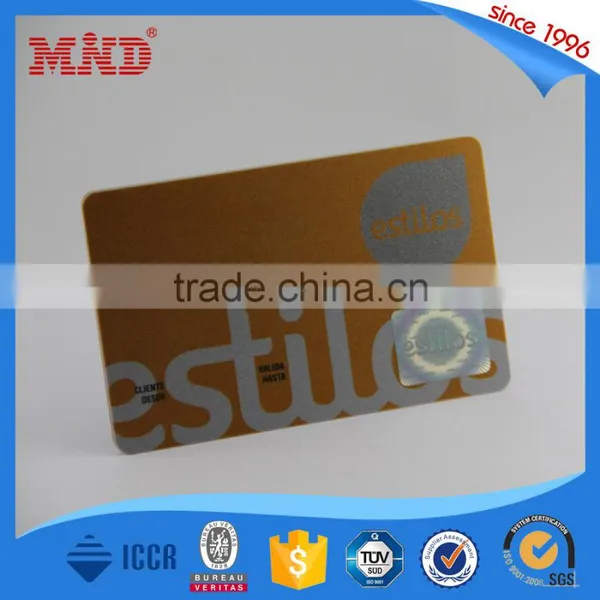 MDP79 CMYK Printing Hard Plastic Business Cards/credit Card Size Custom Printing Holographic Pvc Cards photo-3