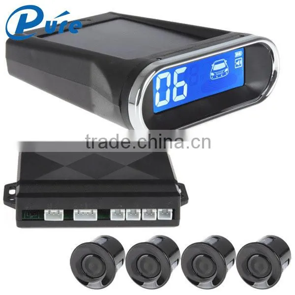 Buzzer Auto Parking Sensor LCD Display Digital Reverse Assitant Parking Sensor Wireless Solar Energy Reverse Parking Sensor photo-6