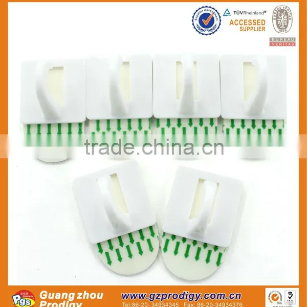 Removable Plastic Adhesive Hanging Hooks Set photo-6
