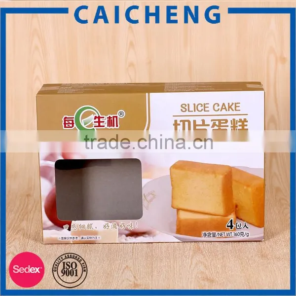 Paper Packaging Storage Food Box With Plastic photo-6