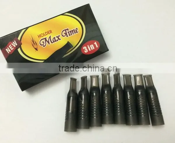 Cigarette Filter Extra Turbo Black 3 in 1 Cigarette Holder