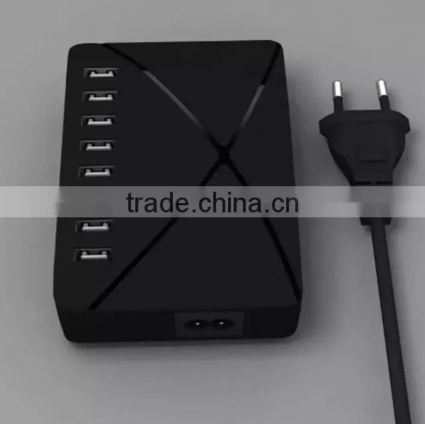 Electric 8 USB Plugs Travel Charger With Surge Protector photo-6