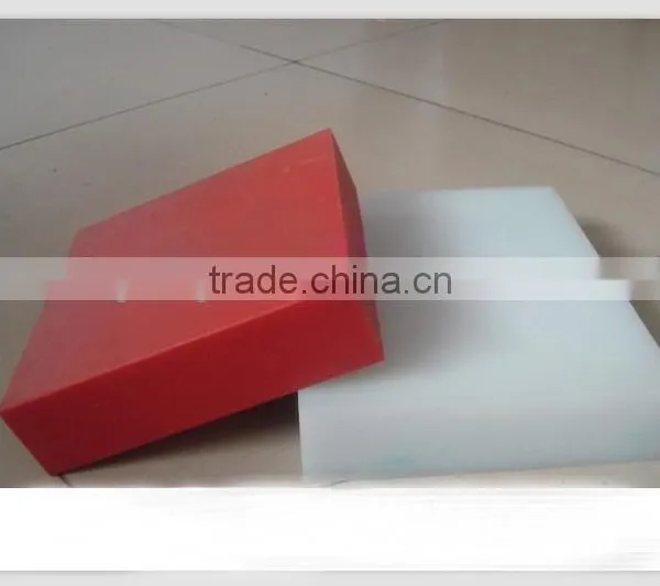custom size hard plastic casting urethane board