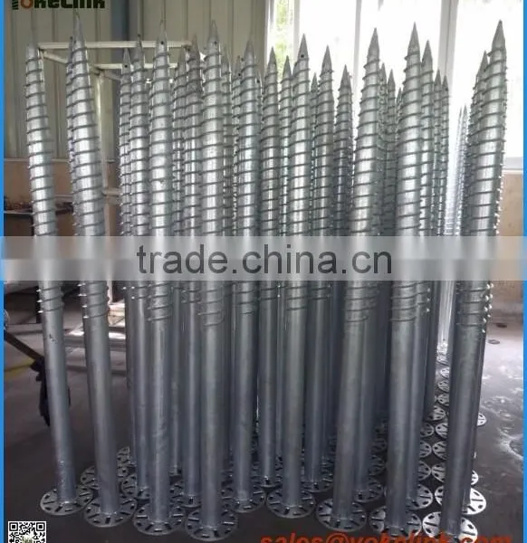 Hot Selling Carbon Steel Ground Screw for Solar Stand photo-2