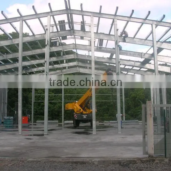 Hot Dip Galvanized Light Steel Structure Qingdao Factory photo-5
