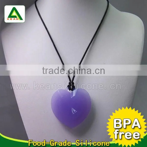 New Teether Star Pendant Baby Cute Toy Pendant Necklace 100% BPA Free Food Grade Silicone photo-2