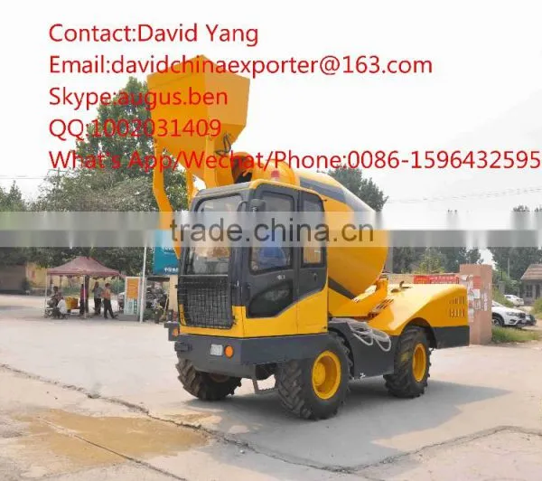 Hongyuan Brand Good Quality Self Loading Concrete Mixer