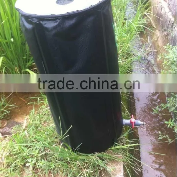 55GALLON Flexible Collapsible Portable Rain Water Collection Barrel/water Butt photo-4