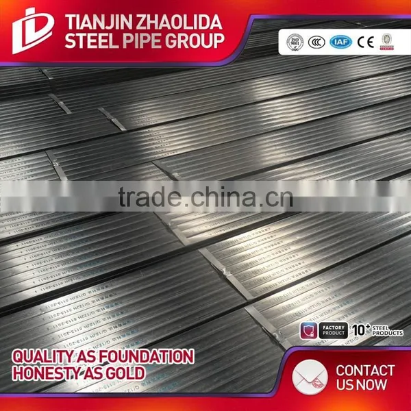 JIS G3446 Square Galvanized Square Pipe Price List From Tianjin Manufacture photo-3