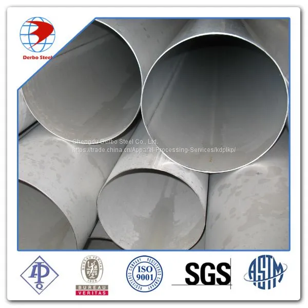 Труба сварная из нержавеющей стали ASTM A312 TP304 photo-2