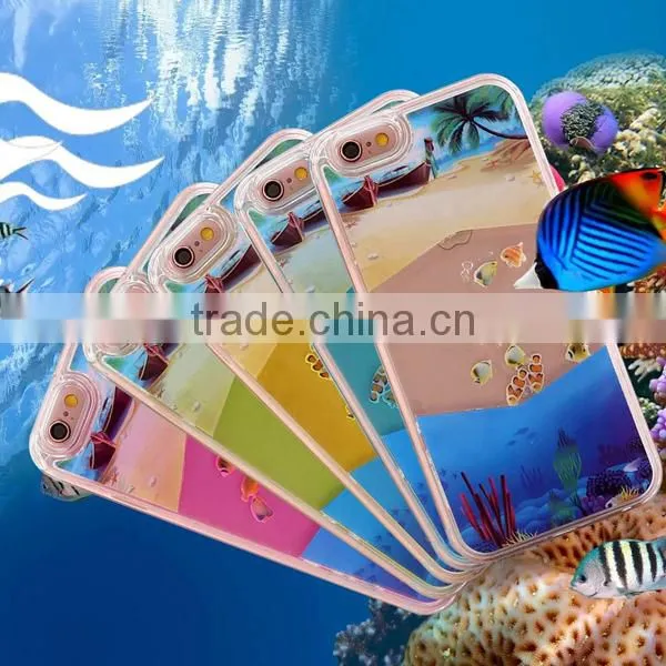 Quicksand Aquarium Fish PC Phone Case for Iphone 6/6plus photo-3