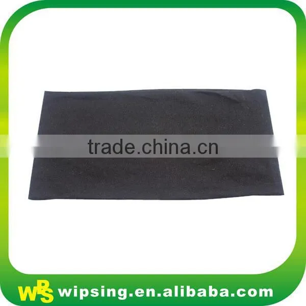 High Stretch Cotton Lycra Makeup Headband Black photo-2