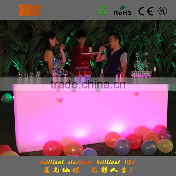Party Event Use Commercial Furniture Wholesale Nightclub Led Light Bar Cocktail Table photo-4