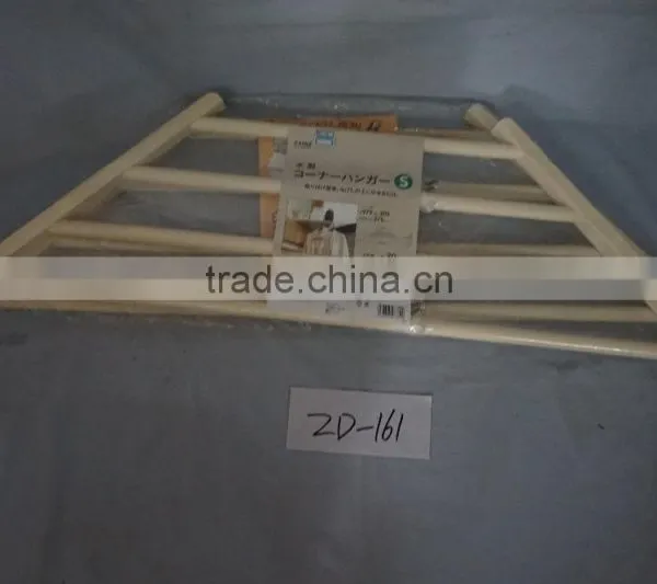 Simple Design Wooden Corner Hanger for Your Living Room photo-5