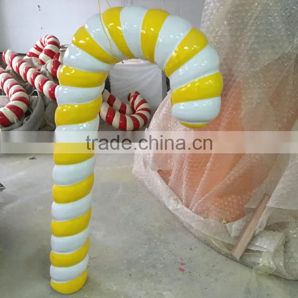 Outdoor Fiberglass Cane Decoration photo-3