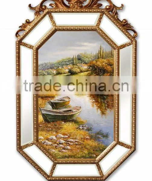 China Manufacturer Handmade Portrait Picture Frame Wood photo-3