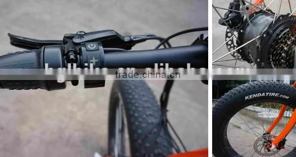 26*4.0 Tire 48V Fat Tire Electric Bike With CE Certification photo-6
