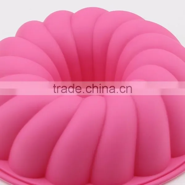 12.5CM Flower Shape Silicone Cake Molds for Chocolate photo-2