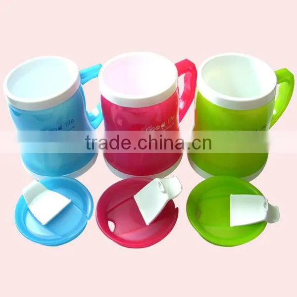 480ml Colorful Plastic Mug With Handle photo-3