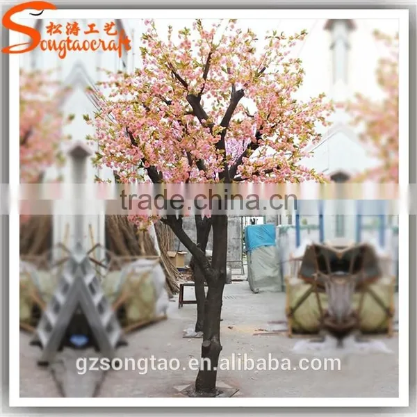 Hot Sale High Quality Artificial Cherry Blossom Tree Home Decoration & Wedding Decoration Artificial Cherry Blossom Tree photo-6