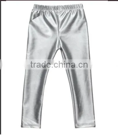 Hot Sales Baby Clothing Baby Leggings Boutique Baby Leather Trousers Kids Long Pants photo-2