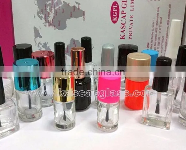 Empty Nail Polish Glass Bottle India,Nail Polish Bottles With Caps and Brushes