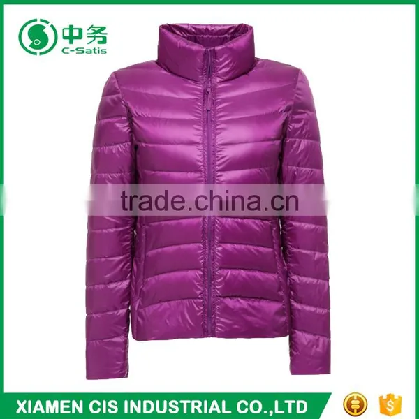 Hot Selling Ultra Thin Foldable Women Down Jacket for the Winter photo-5