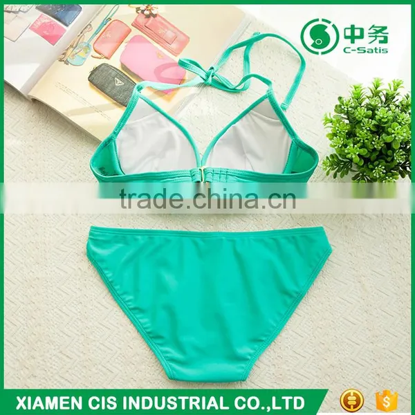 2017 New Fashion Hot Sexy Swimwear Set Beautiful School Girl Bikini photo-2