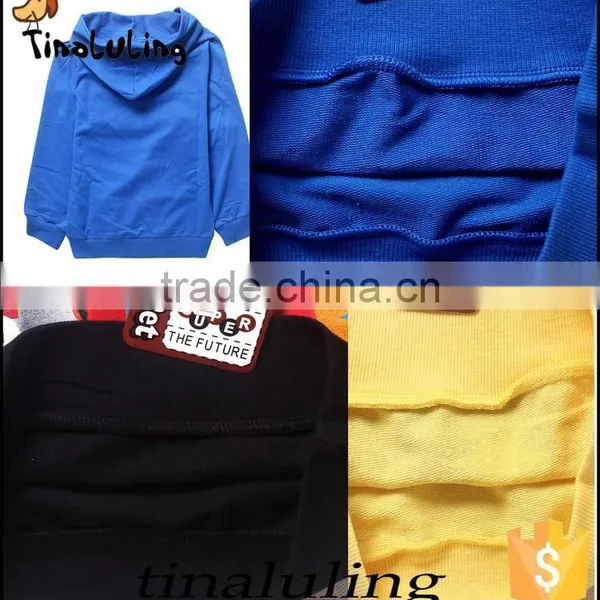 2015 FASHION CHILDREN WHOLESALE BAYMAX CARTOON JACKETS KIDS PLAIN HOODIES photo-5