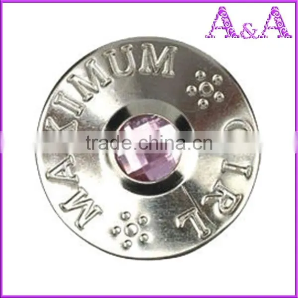 Metal Jeans Buttons With Stone Custom Jeans Button High Qualiity Button photo-5