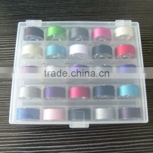 New Packing L Plastic Color Prewound Bobbin photo-2