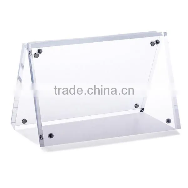 Clear Double-side Picture Frame Acrylic Display photo-3