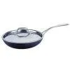 Hard Anodized Aluminum Frypan, Skillet With Lid