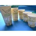 Promotional Latte Coffee 3oz 4oz Insulated Paper Cups Containers With PLA Lined