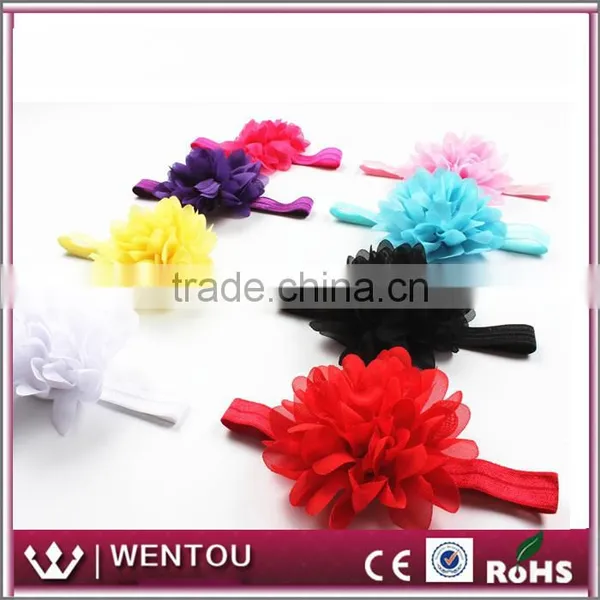 Wholesale Kid's Gril Baby Toddler Lace Flower Headband photo-4